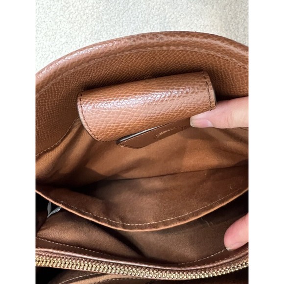 Coach Margot Carryall Brown Crossgrain Leather Shoulder Bag - Great Condition - Picture 16 of 16